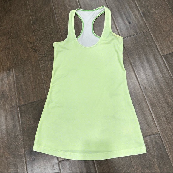 lululemon athletica Tops - Lululemon Lime Green Tank size 2